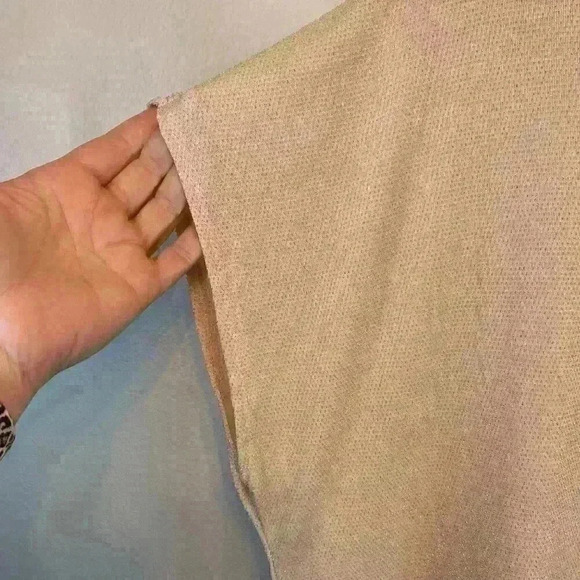 Star Vixen Light Pink Sparkle Glitter Short Sleeved HI-Low Hem Blouse‎ Size 3X - Picture 4 of 11